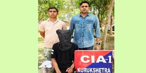 अवैध असले सहित एक आरोपी गिरफ्तार, 1 देसी कट्टा व 1 जिन्दा रौंद बरामद