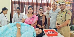 महाराणा प्रताप जयंती की पूर्व संध्या पर स्वैच्छिक रक्तदान शिविर आयोजित