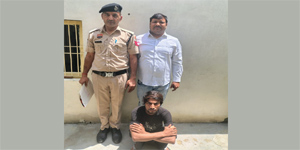 फरीदाबाद पुलिस का अवैध हथियार रखने वालों पर प्रहार,  देसी कट्टा सहित एक आरोपी गिरफ्तार